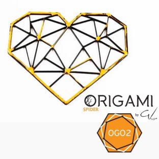 Origami Gel Neon Orange by GIUP® (Spider Gel)