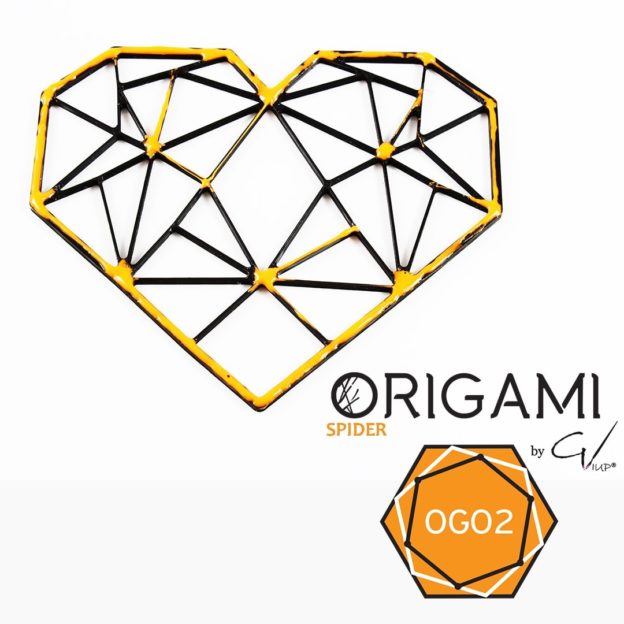 Origami Gel Neon Πορτοκαλί by GIUP® (Spider Gel)