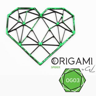 Origami Gel Neon Green by GIUP® (Spider Gel)