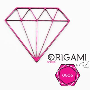 Origami Gel Neon Ροζ by GIUP® (Spider Gel)